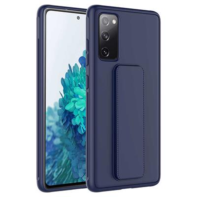 Galaxy S20 FE Uyumlu Kılıf Zore Qstand Kapak