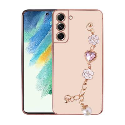Galaxy S21 FE Uyumlu Kılıf El Tutamaçlı Kamera Korumalı Zore Taka Silikon Kapak