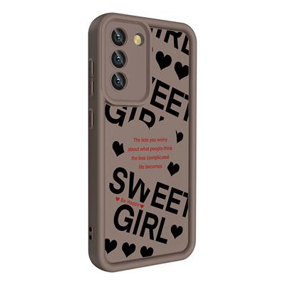 Galaxy S21 FE Uyumlu Kılıf Kamera Korumalı Baskılı Arka Yüzey Zore Klas Kapak