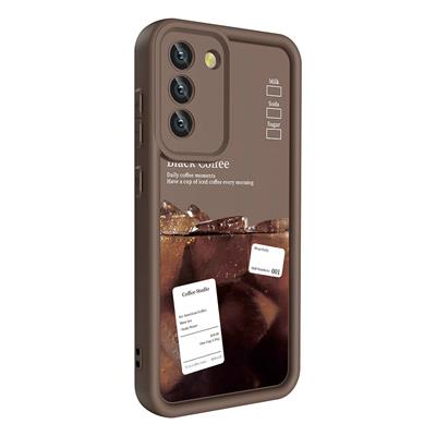 Galaxy S21 FE Uyumlu Kılıf Kamera Korumalı Baskılı Arka Yüzey Zore Klas Kapak