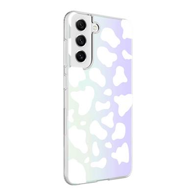 Galaxy S21 FE Uyumlu Kılıf Zore M-Blue Desenli Kapak