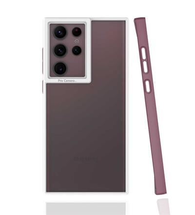 Galaxy S22 Ultra Uyumlu Kılıf Zore Mima Kapak