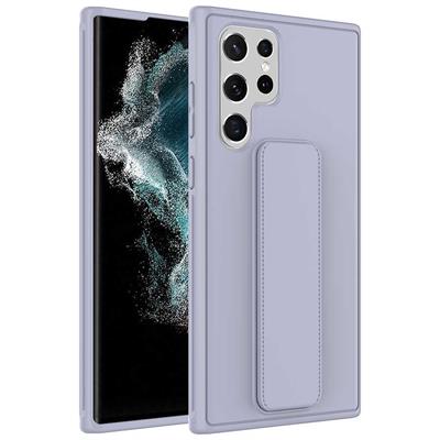 Galaxy S22 Ultra Uyumlu Kılıf Zore Qstand Kapak