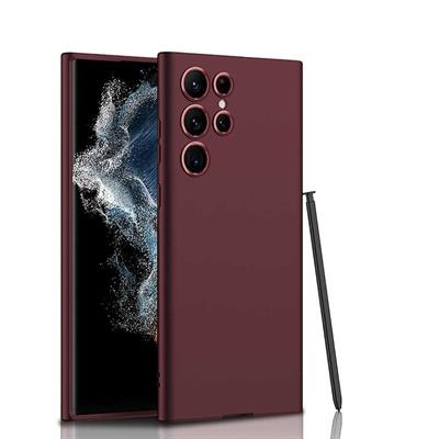 Galaxy S22 Ultra Uyumlu Kılıf Zore Silikon Kıpta Kapak