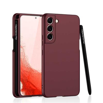 Galaxy S22 Uyumlu Kılıf Zore Kalemli Kıpta Kapak