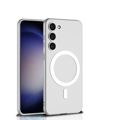 Galaxy S23 Plus Uyumlu Kılıf Wireless Şarj Özellikli Zore Kıpta M-safe Silikon Kapak