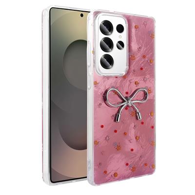Galaxy S23 Ultra Uyumlu Kılıf Kamera Korumalı Figürlü Zore Ponti Silikon Kapak