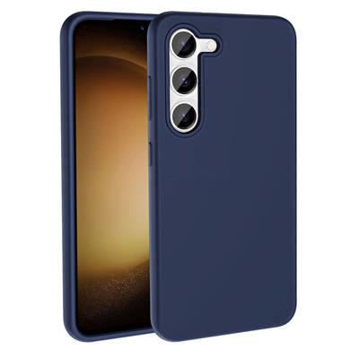 Galaxy S23 Uyumlu Kılıf M-safe Şarj Özellikli Sıvı Teknolojili Silinebilir Sert Zore Kivi Kapak