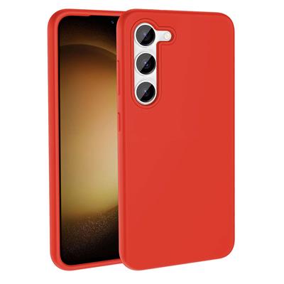 Galaxy S23 Uyumlu Kılıf M-safe Şarj Özellikli Sıvı Teknolojili Silinebilir Sert Zore Kivi Kapak