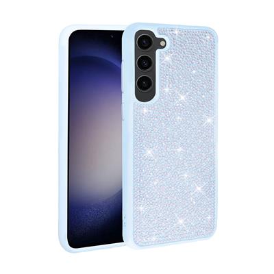 Galaxy S23 Uyumlu Kılıf Parlak Taşlı Tasarım Zore Ston Kapak