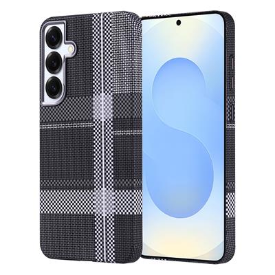 Galaxy S24 Plus Uyumlu Kılıf M-safe Şarj Özellikli Karbon Fiber Görünümlü Zore Nekst Kapak