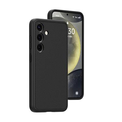 Galaxy S24 Plus Uyumlu Kılıf M-safe Şarj Özellikli Karbon Fiber Görünümlü Zore T-Karbon Kapak