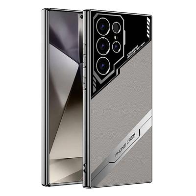 Galaxy S24 Ultra Uyumlu Kılıf Kamera Korumalı Suni Deri Tasarım Zore Yeni Seri Procase Kapak