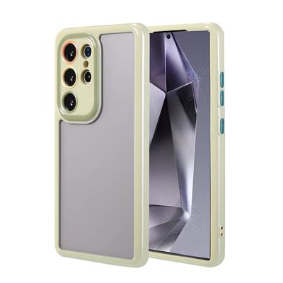 Galaxy S24 Ultra Uyumlu Kılıf Kamera Korumalı Renkli Kenar ve Çerçeve Tasarımlı Zore Vitamin Kapak
