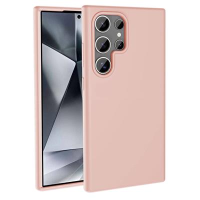 Galaxy S24 Ultra Uyumlu Kılıf M-safe Şarj Özellikli Sıvı Teknolojili Silinebilir Sert Zore Kivi Kapak