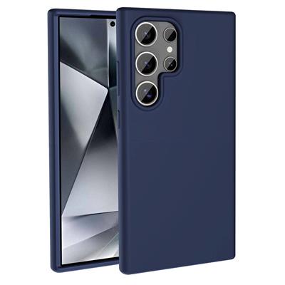 Galaxy S24 Ultra Uyumlu Kılıf M-safe Şarj Özellikli Sıvı Teknolojili Silinebilir Sert Zore Kivi Kapak