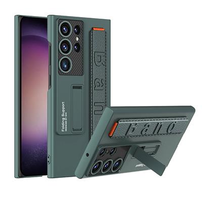 Galaxy S24 Ultra Uyumlu Kılıf Standlı El Tutacaklı Zore Band Kapak