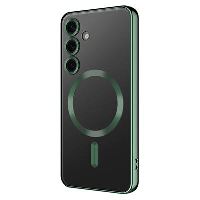 Galaxy S24 Uyumlu Kılıf Kamera Korumalı M-safe Wireless Şarj Özellikli Zore Demre Kapak