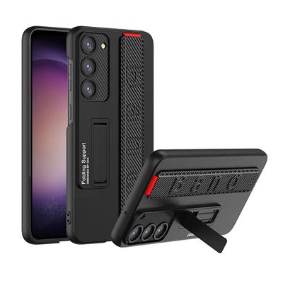 Galaxy S24 Uyumlu Kılıf Standlı El Tutacaklı Zore Band Kapak