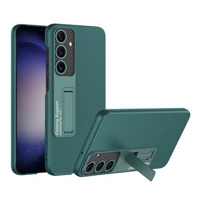 Galaxy S24 Uyumlu Kılıf Zore Kıpta Standlı Kapak
