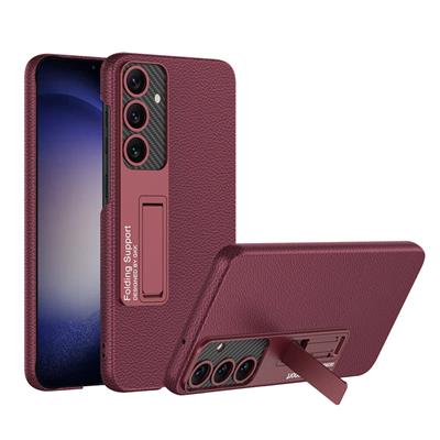 Galaxy S24 Uyumlu Kılıf Zore Kıpta Standlı Kapak