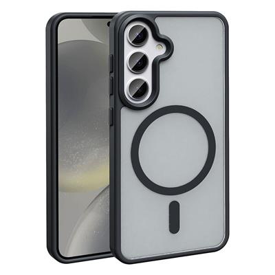 Galaxy S25 FE Kılıf M-safe Şarj Özellikli Mat Arka Yüzey Zore Sio Kapak