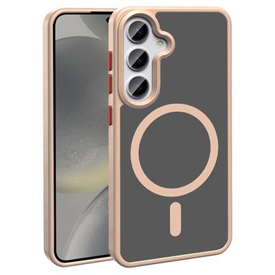 Galaxy S25 Plus Kılıf M-safe Şarj Özellikli Mat Arka Yüzey Zore Sio Kapak