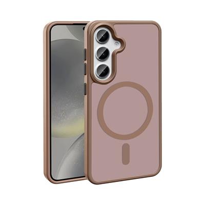 Galaxy S25 Plus Kılıf M-safe Şarj Özellikli Mat Arka Yüzey Zore Sio Kapak