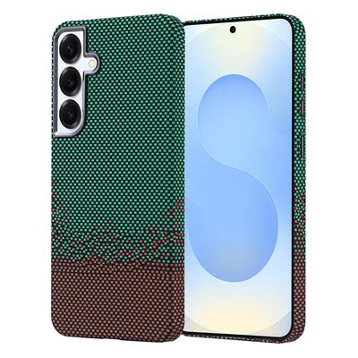 Galaxy S25 Plus Uyumlu Kılıf M-safe Şarj Özellikli Karbon Fiber Görünümlü Zore Nekst Kapak