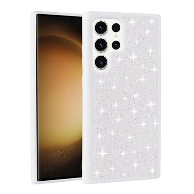 Galaxy S25 Ultra Uyumlu Kılıf Parlak Taşlı Tasarım