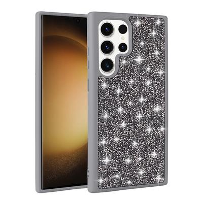 Galaxy S25 Ultra Uyumlu Kılıf Parlak Taşlı Tasarım