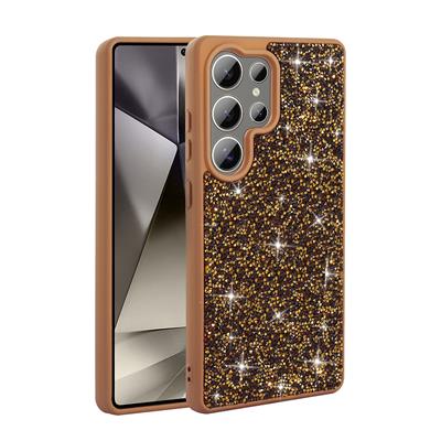 Galaxy S25 Ultra Uyumlu Kılıf Parlak Taşlı Tasarım