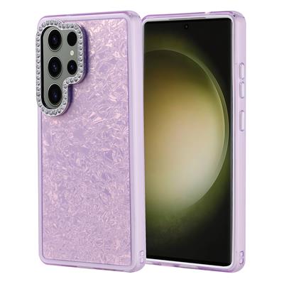 Galaxy S25 Ultra Uyumlu Kılıf Taşlı Tasarımlı