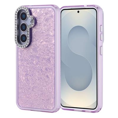Galaxy S25 Uyumlu Kılıf Taşlı Tasarımlı Zore Kapi Kapak