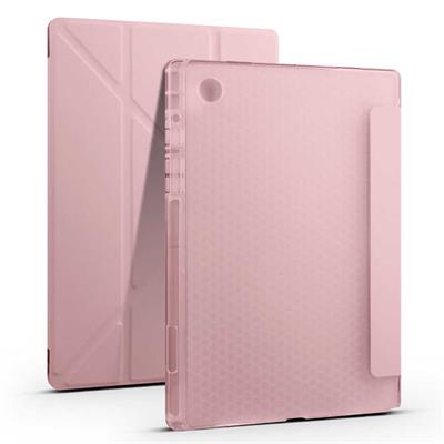 Galaxy Tab A8 10.5 SM-X200 (2021) Uyumlu Kılıf Zore Tri Folding Kalem Bölmeli Standlı Uyumlu Kılıf