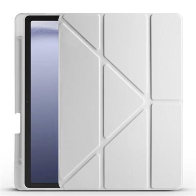 Galaxy Tab A9 Uyumlu Kılıf Zore Tri Folding Kalem Bölmeli Standlı Uyumlu Kılıf