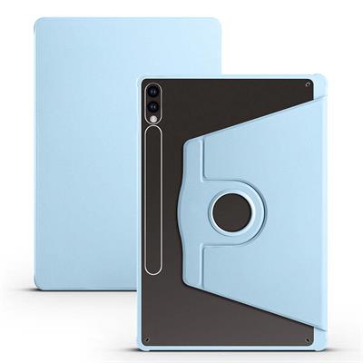 Galaxy Tab S9 Plus Uyumlu Kılıf Zore Termik Kalem Bölmeli Dönebilen Standlı Uyumlu Kılıf
