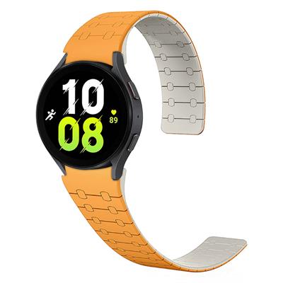 Galaxy Watch 5 40mm Zore KRD-111 20mm Çizgili Desenli Silikon Kordon