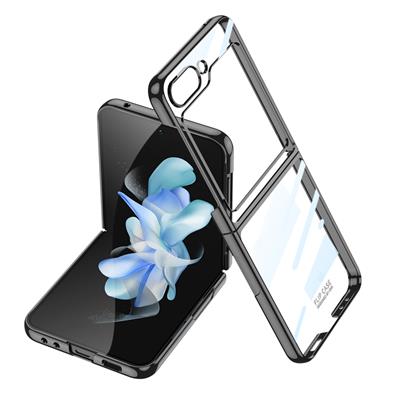 Galaxy Z Flip 5 Uyumlu Kılıf Zore Kıpta Lensli Kapak