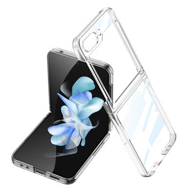 Galaxy Z Flip 5 Uyumlu Kılıf Zore Kıpta Lensli Kapak