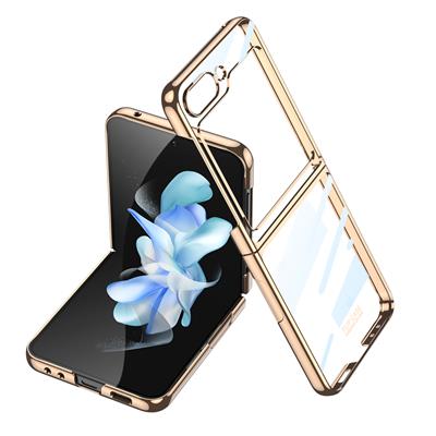 Galaxy Z Flip 5 Uyumlu Kılıf Zore Kıpta Lensli Kapak