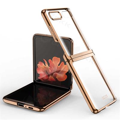 Galaxy Z Flip Uyumlu Kılıf Zore Kıpta Kapak