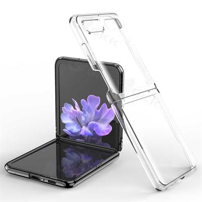 Galaxy Z Flip Uyumlu Kılıf Zore Kıpta Kapak