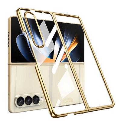 Galaxy Z Fold 4 Uyumlu Kılıf Zore Full Camlı Kıpta Kapak