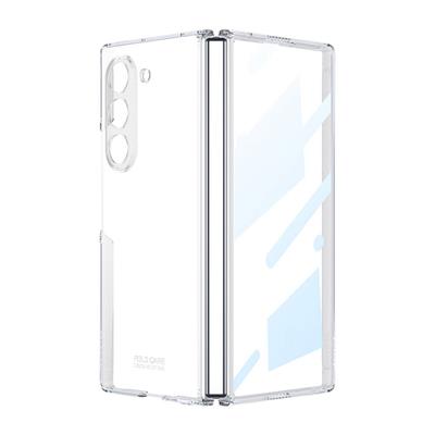 Galaxy Z Fold 6 Uyumlu Kılıf Zore Full Camlı Kıpta Kapak
