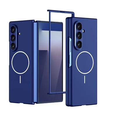 Galaxy Z Fold 7 Uyumlu Kılıf Wireless Şarj Özellikli Zore Kıpta M-safe Kapak