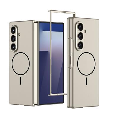 Galaxy Z Fold 7 Uyumlu Kılıf Wireless Şarj Özellikli Zore Kıpta M-safe Kapak