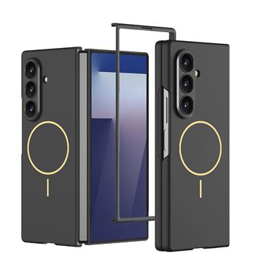 Galaxy Z Fold 7 Uyumlu Kılıf Wireless Şarj Özellikli Zore Kıpta M-safe Kapak