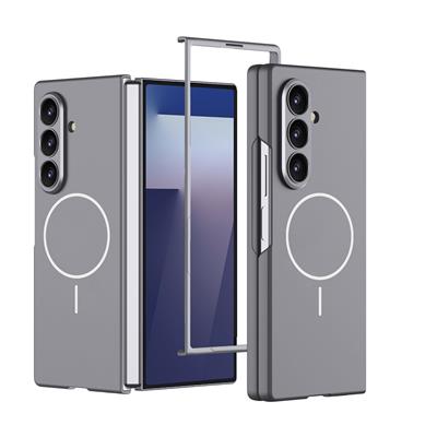 Galaxy Z Fold 7 Uyumlu Kılıf Wireless Şarj Özellikli Zore Kıpta M-safe Kapak