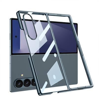 Galaxy Z Fold 7 Uyumlu Kılıf Zore Full Camlı Kıpta Kapak